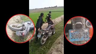 La Libertad: Abandonan motocicleta reportada como robada en Chepén
