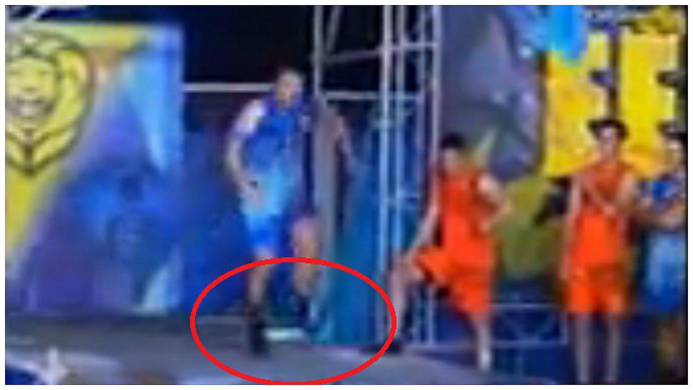 Nicola Porcella: esta fue su extraña caída que generó burlas crueles (VIDEO)