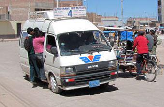 Nuevas rutas para transporte urbano en Juliaca