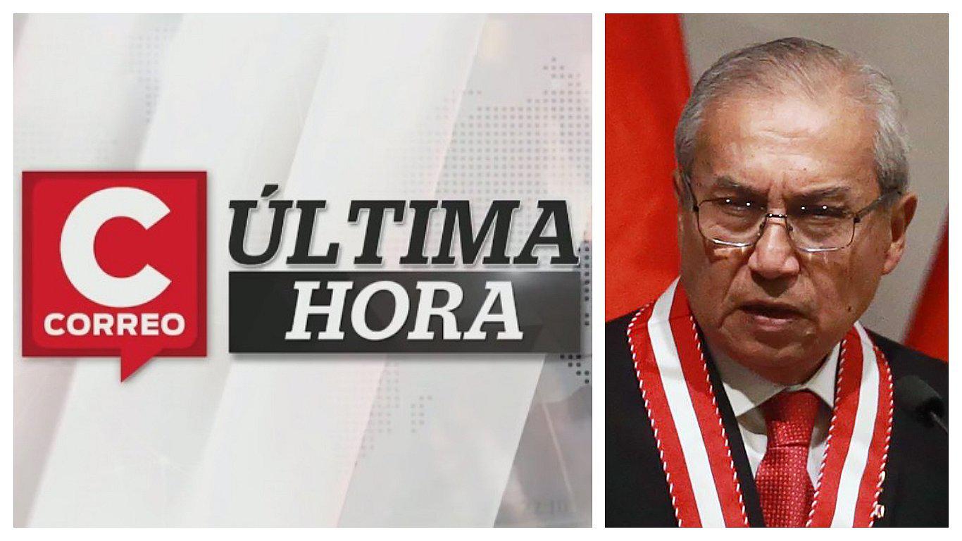 ​Correo Última Hora: Con votos de Fuerza Popular archivan denuncia contra Pedro Chávarry