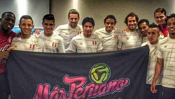 Copa América 2015: Selección peruana luce banderola previo al Perú vs Bolivia