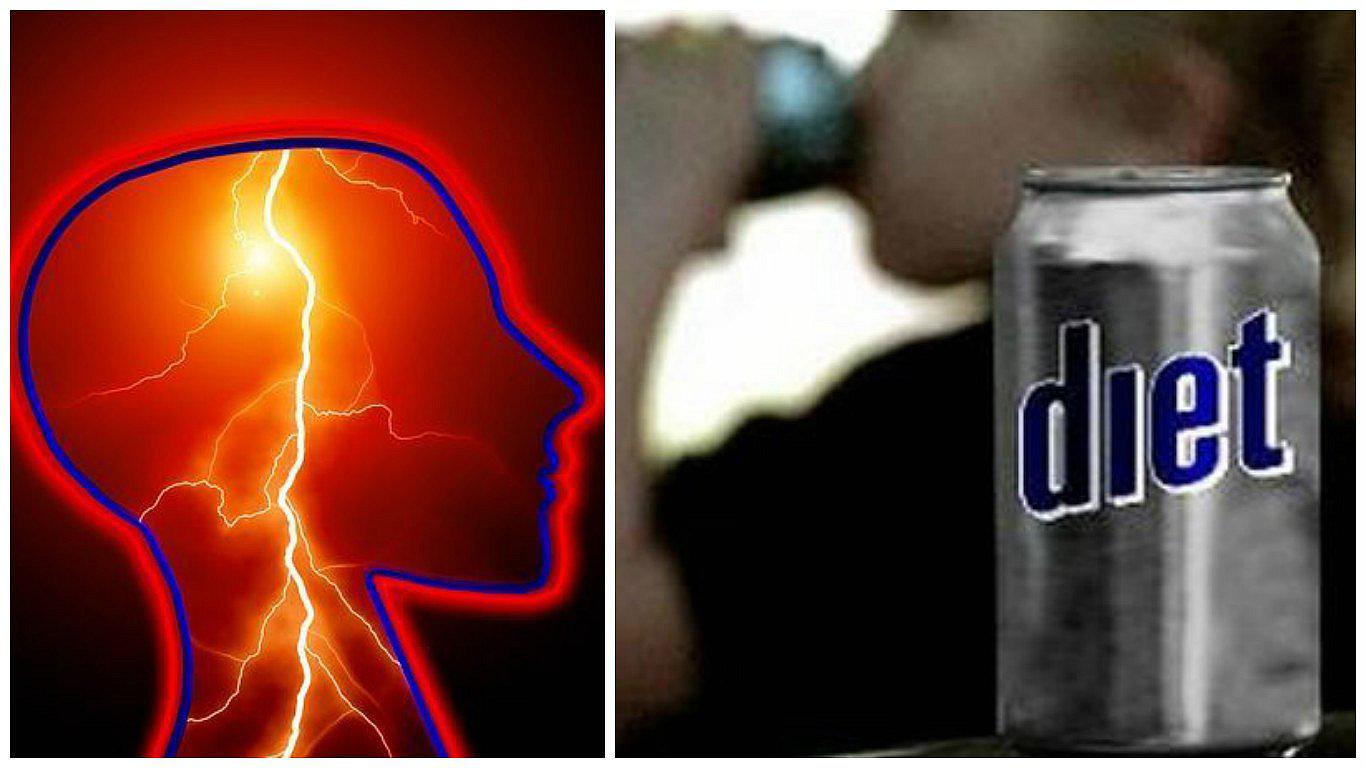 ¡Cuidado! Demencia y derrames cerebrales se triplican por consumo de bebidas 'light'