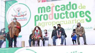 Campesinos de Huancavelica venderán alimentos directamente tras apertura de Mercado de Productores 