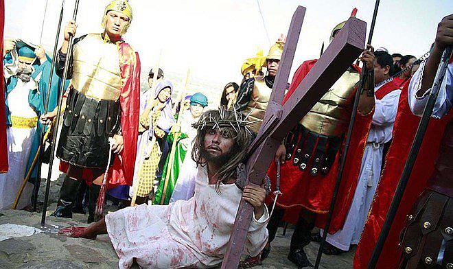 Alistan el vía crucis más alto del Perú en Chepén