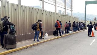 COVID-19: 450 trabajadores mineros son trasladados de Cusco a Lima (VIDEO)