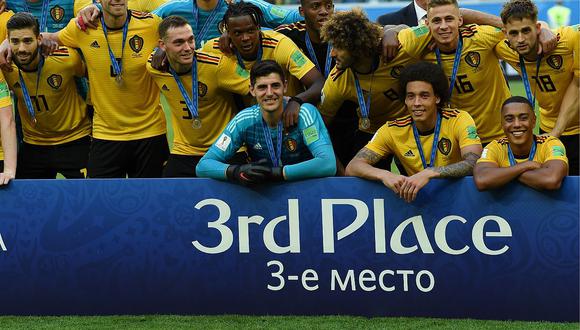 Bélgica obtuvo el tercer puesto de Rusia 2018 tras ganarle 2-0 a Inglaterra