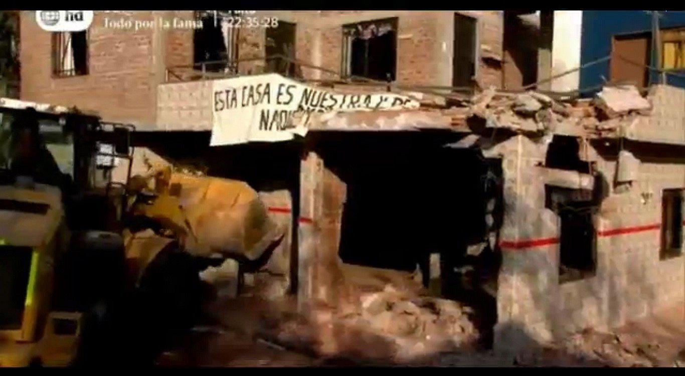 Final Al Fondo Hay Sitio: Miguel Ignacio desalojó a los Gonzales y demolió la casa