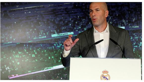 ​Zinedine Zidane: "Quiero mucho al Real Madrid; no podía decir que no"