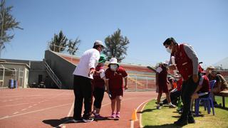 Arequipa: Niños con discapacidades participan de campeonatos de atletismo organizado por la MPA