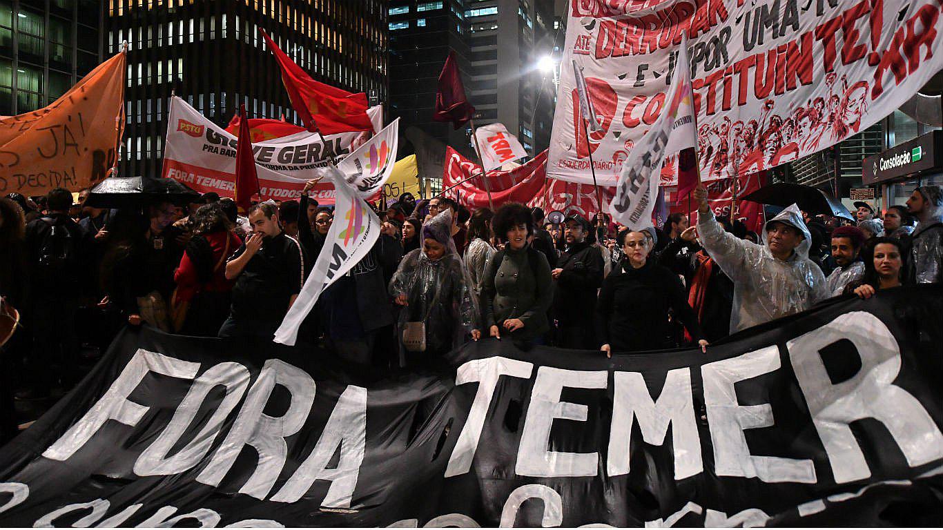 Brasil: Miles salen a las calles exigiendo la renuncia de Michel Temer