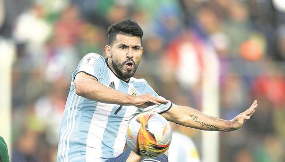 Argentina vs Perú: 'Kun' Agüero se fracturó la costilla y no estará frente a selección peruana