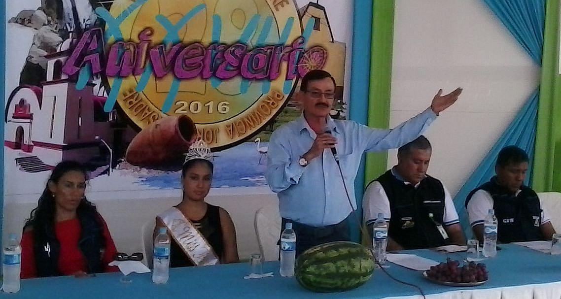 Alcalde Manuel Oviedo denuncia que Moquegua quiere quitar territorio a Tacna