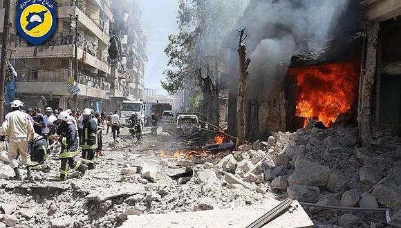 ​Siria: Al menos 15 civiles muertos en bombardeo