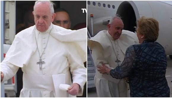 Papa Francisco llega a Chile para iniciar su visita a Sudamérica (VIDEOS)