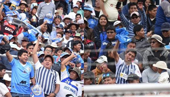Hinchas de Alianza Lima celebraron con euforia el duelo de Binacional contra Universitario