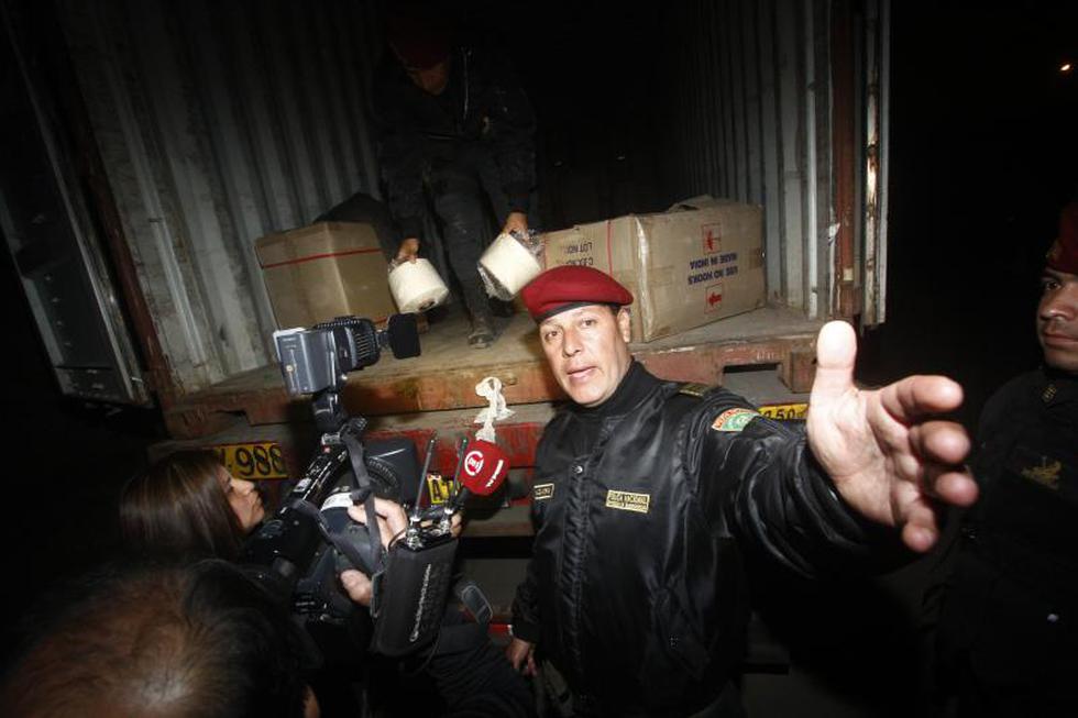 SMP: Policía recupera container robado y detiene a dos sospechosos 