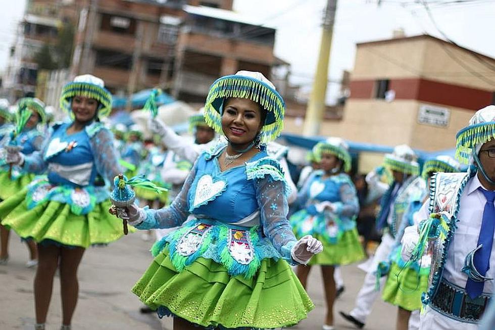 “Diablos” lideraron en concurso de danzas por la Virgen de la Candelaria (FOTOS)