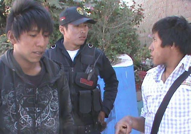 Serenazgo detiene a dos sospechosos de asaltantes en Juliaca