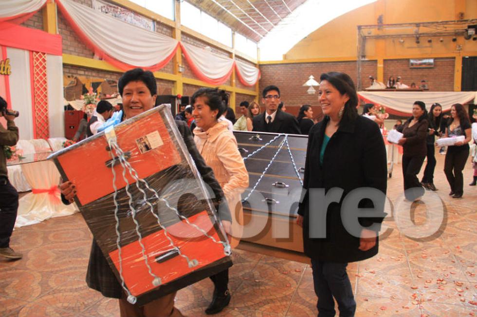 La palpa en las bodas típicas de Huancayo (FOTOS)