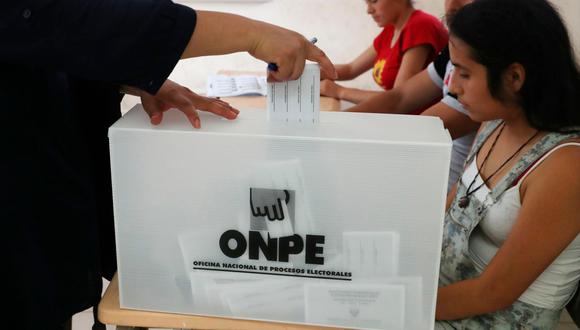 El domingo 2 de octubre se realizarán las elecciones (Foto: ONPE)