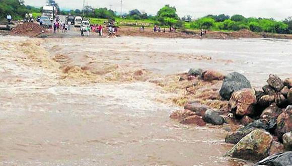 Lambayeque: Lluvias afectaron a tres distritos altoandinos