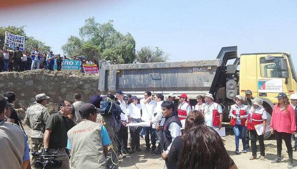 El Porvenir: PPK visita a damnificados por la quebrada San Ildefonso