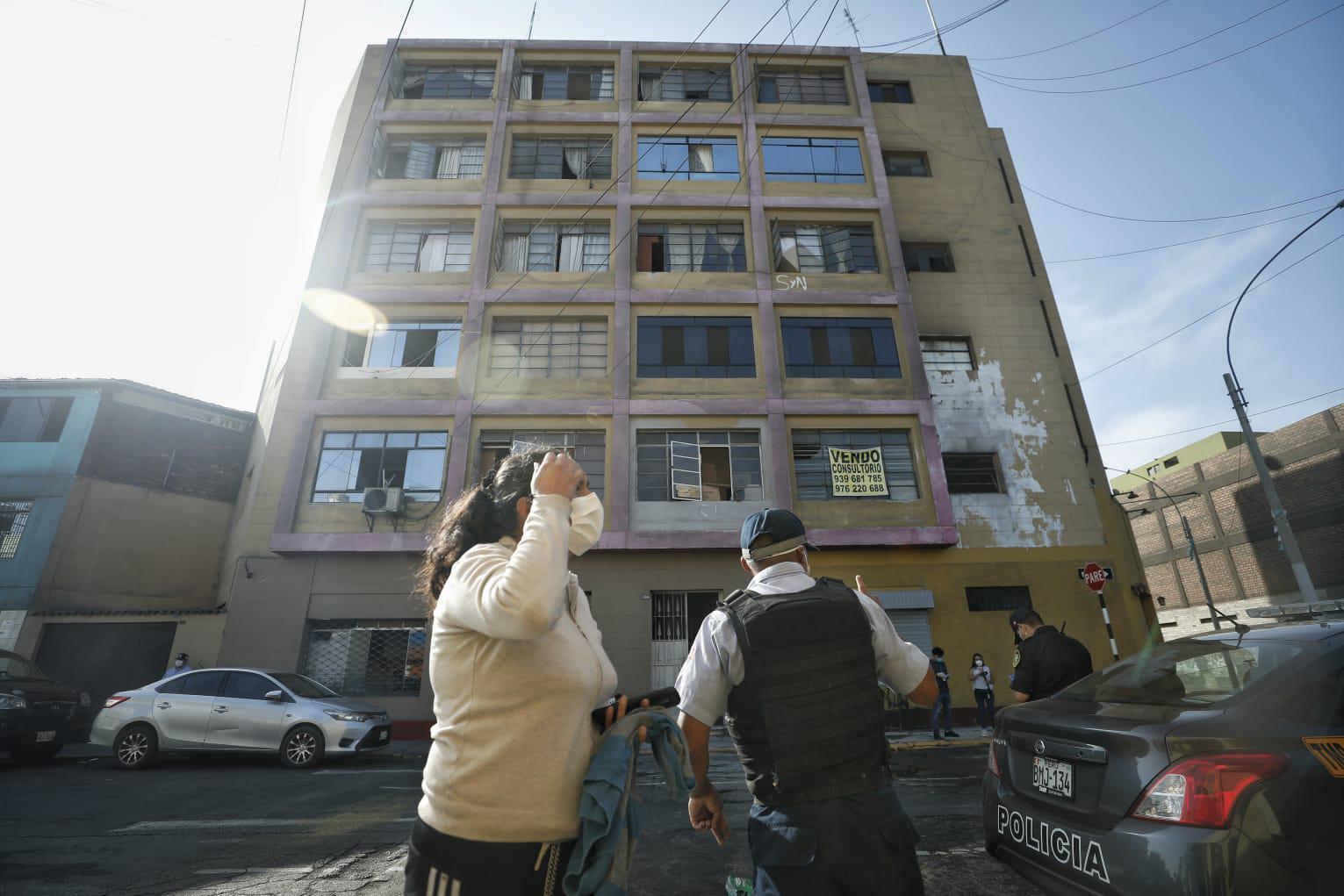 Incendio en Cercado de Lima: Fotos: Mike Yovera