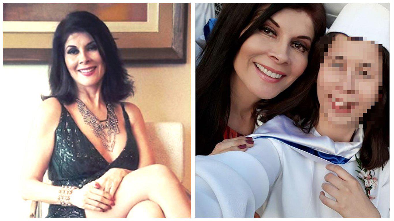 Olga Zumarán: su hija impacta en Facebook con vestido de promoción (FOTOS)