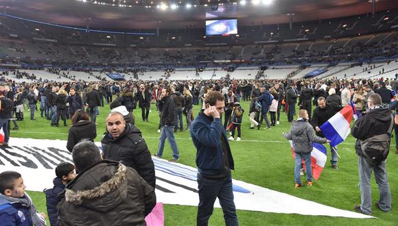 Terroristas suicidas intentaron entrar en el Estadio de Francia