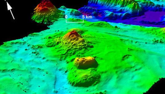 Australia: Descubren volcanes submarinos en alta mar