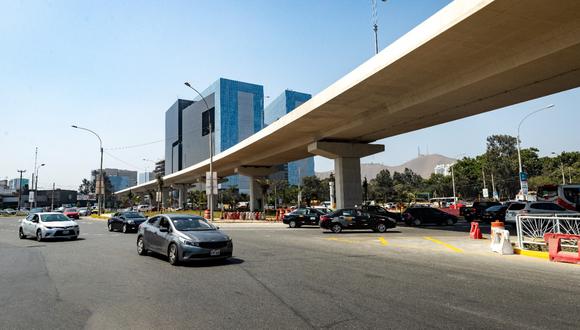 Actualmente, en el óvalo Monitor se concluye la construcción de un paso a desnivel. (Foto: MML)