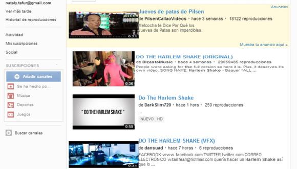 YouTube baila al ritmo del 'Harlem Shake' 