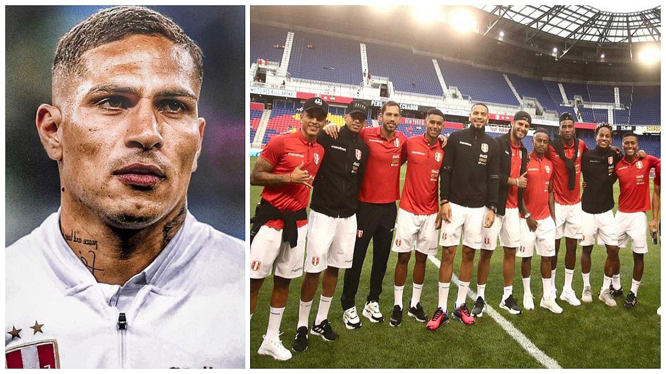 Paolo Guerrero y su mensaje a la selección minutos antes del Perú vs Ecuador (FOTO)