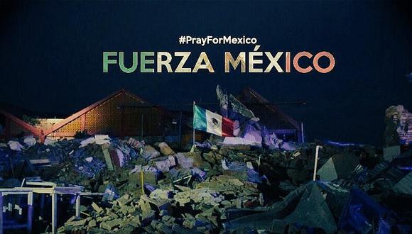 Terremoto en México: artistas, deportistas y políticos mandan mensajes de apoyo