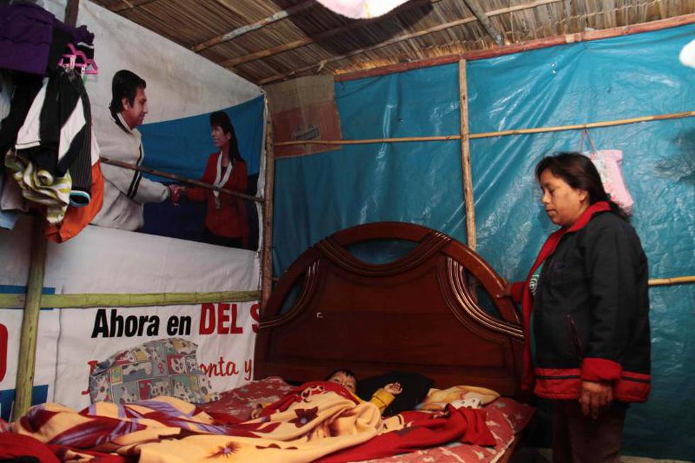 Cuando la pobreza extrema "mata" de frío y de sed  