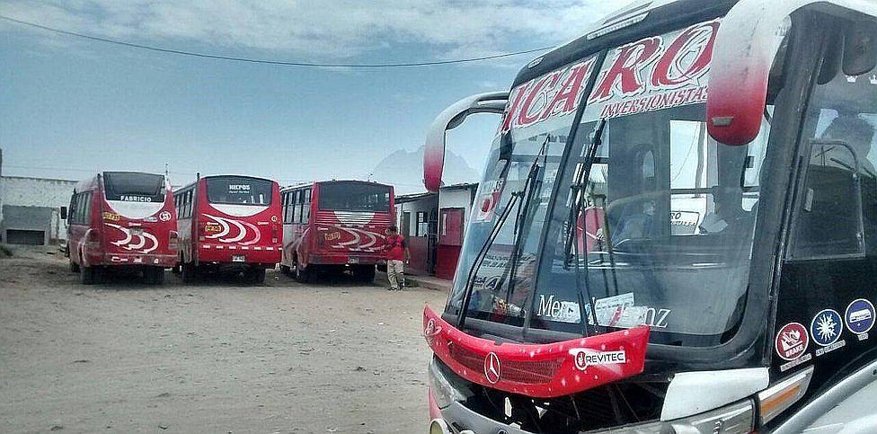 Trujillo: Trabajadores de empresa de transportes realizan plantón ante constantes asaltos