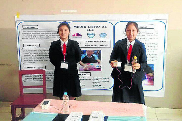 Siete proyectos escolares pasan a la etapa regional del FENCYT