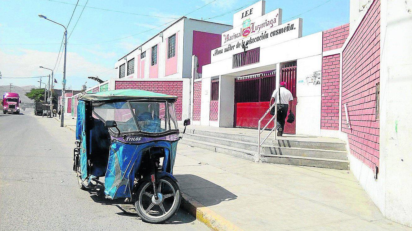 Casma: Instalarán cámaras para evitar robos en colegio