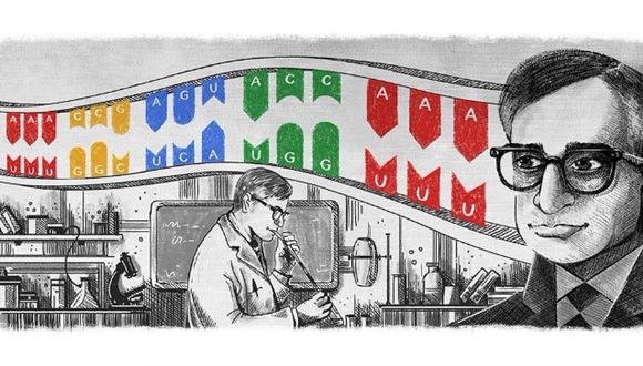 Google rinde homenaje a Har Gobind Khorana, Premio Nobel de Fisiología o Medicina