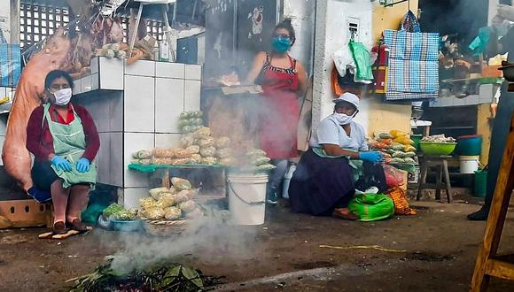 Huánuco: Comerciantes utilizan eucalipto como desinfectante natural 