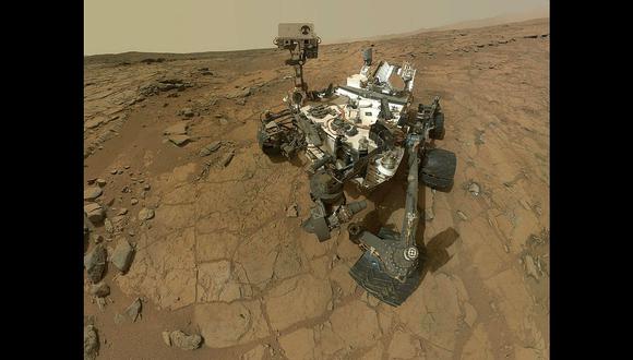 Curiosity halló extraño meteorito en Marte