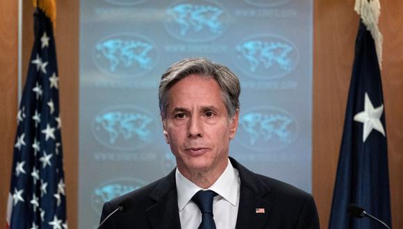 El secretario de Estado de Estados Unidos Antony Blinken. (ALEX BRANDON / POOL / AFP).