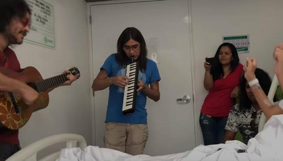Banda peruana cumple el deseo de cantar en vivo a paciente de cáncer (VIDEO)