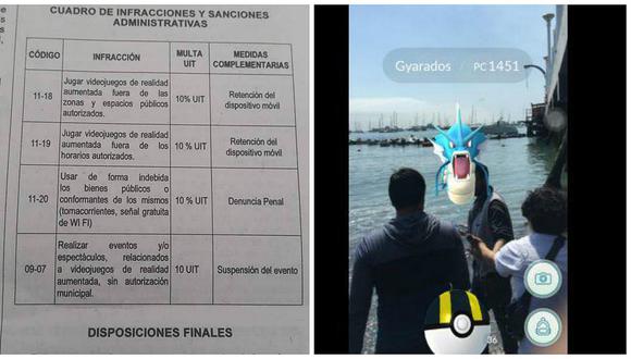 Pokémon GO: La Punta sancionará con multas y denuncias a jugadores infractores (FOTOS) 