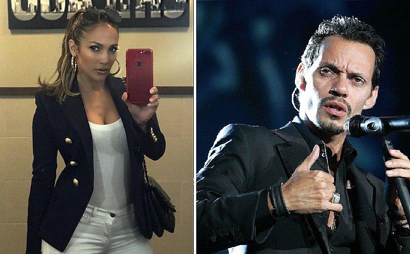 Jennifer Lopez comparte tierna foto de su exesposo Marc Anthony 