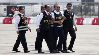 Adolfo Bazán llegó a Requisitorias en medio de fuerte custodia policial 
