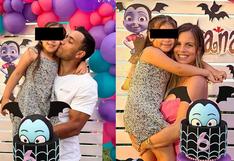 Said Palao celebró el cumpleaños de su hija junto a su novia Alejandra Baigorria
