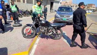 Ayacucho: En taller de mecánicos hallan moto reportada como robada