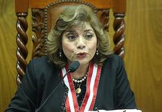 Zoraida Ávalos abrió investigación al presidente del Poder Judicial