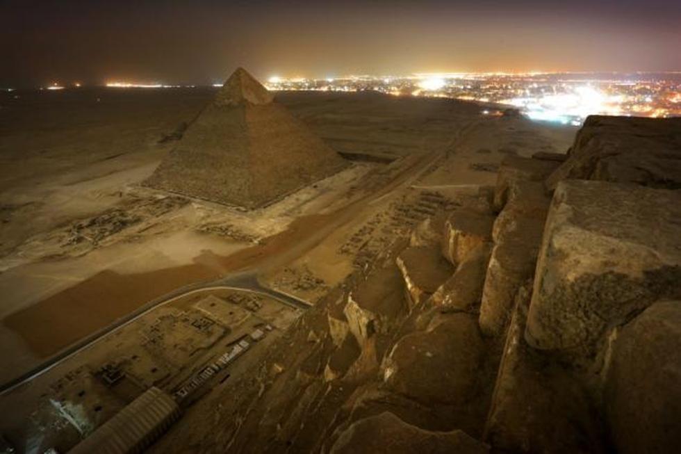 Fotógrafo logra fotos prohibidas de pirámides de Egipto [FOTOS]